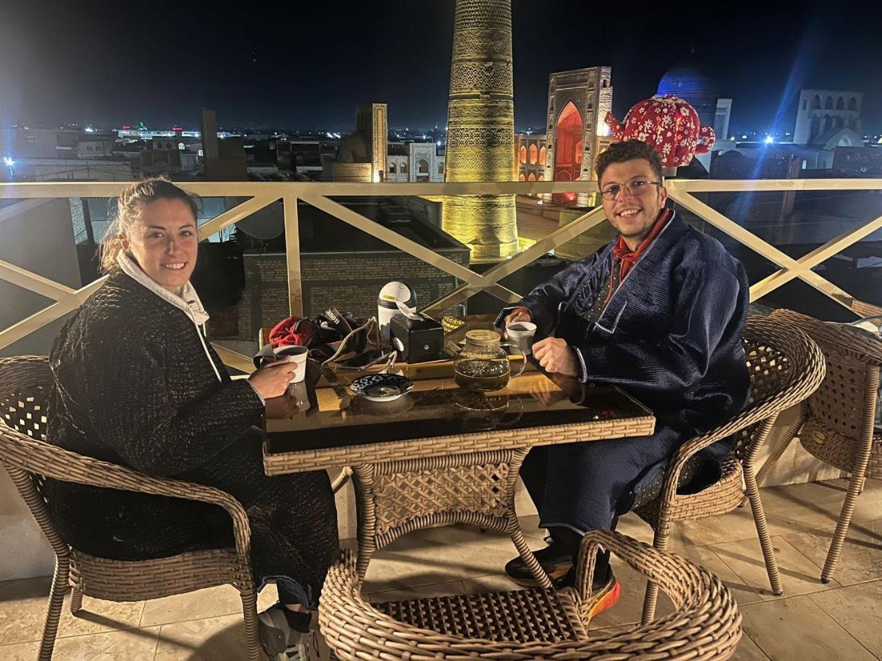 Poyi Kalon Teracce Hotel حلال Buchara Exterior foto