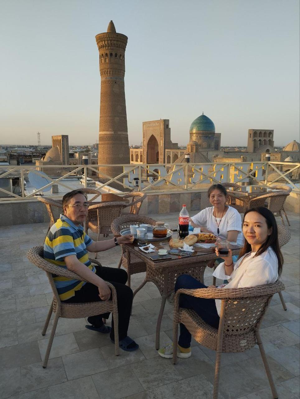 Poyi Kalon Teracce Hotel حلال Buchara Exterior foto