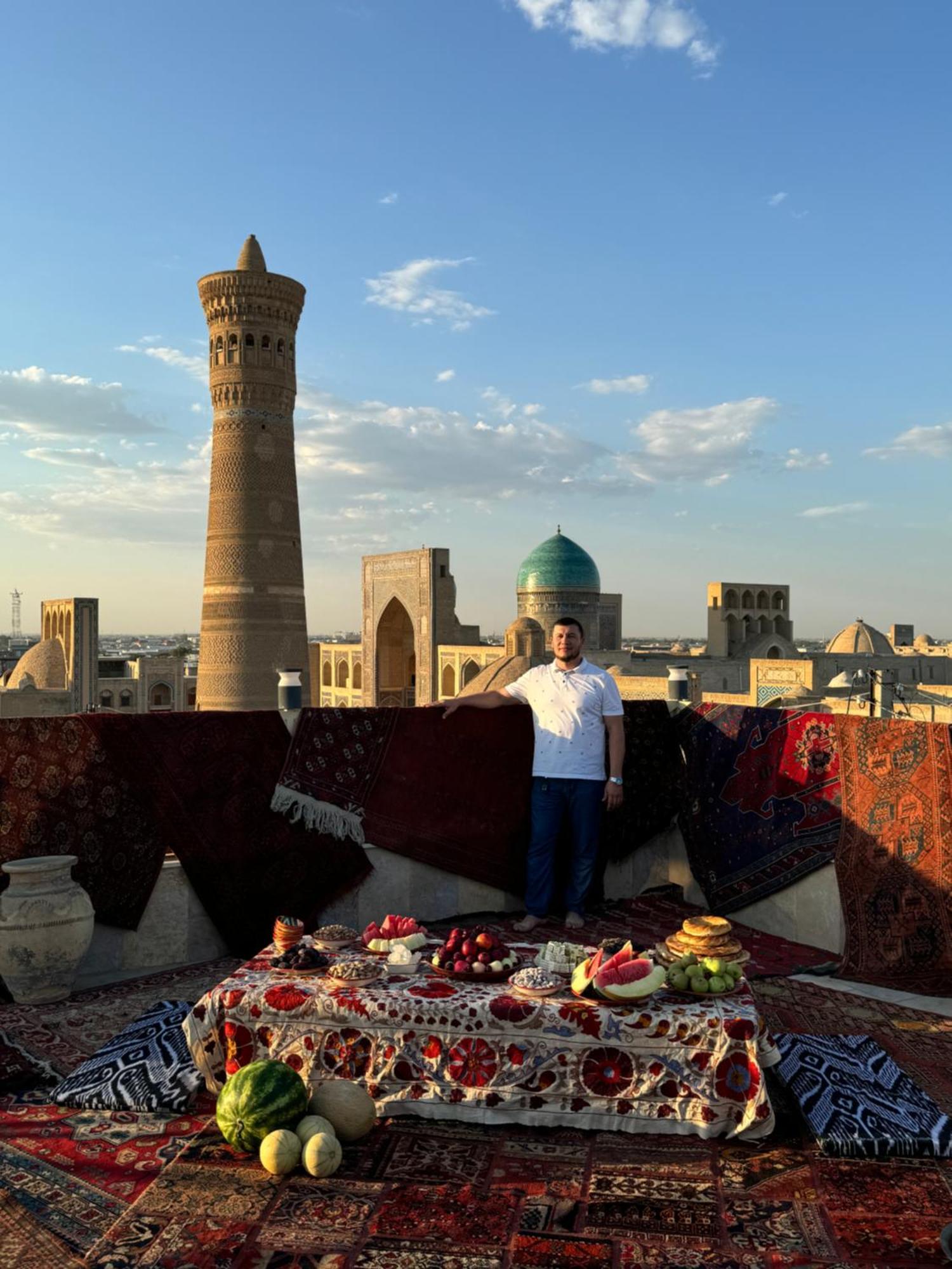 Poyi Kalon Teracce Hotel حلال Buchara Exterior foto