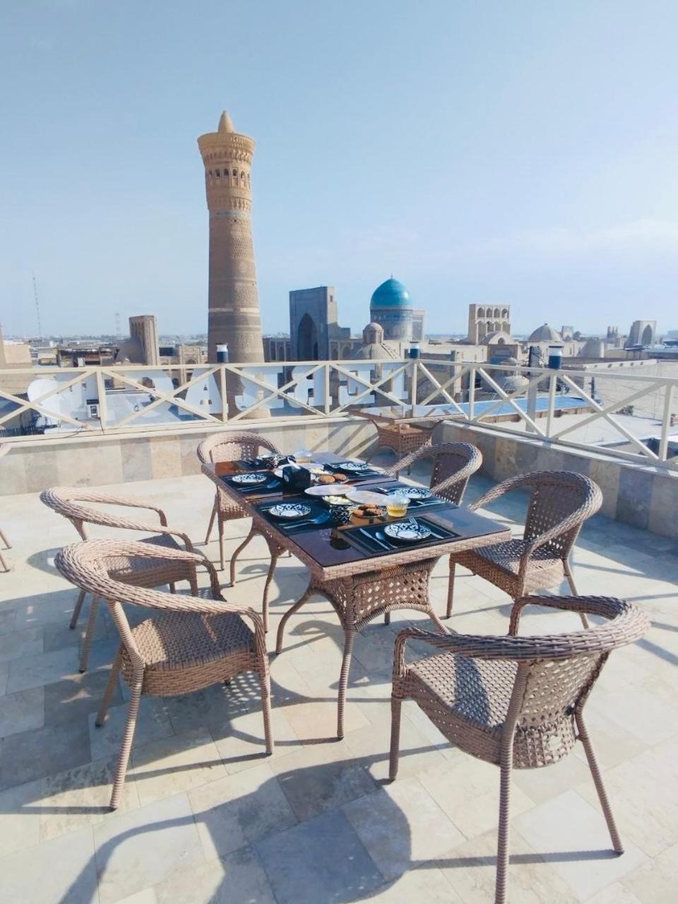 Poyi Kalon Teracce Hotel حلال Buchara Exterior foto