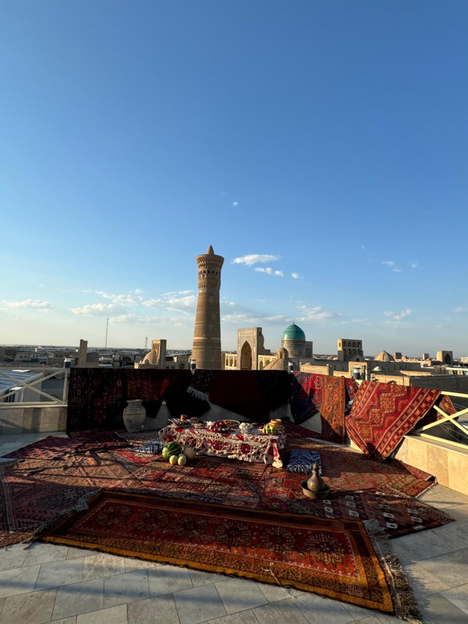 Poyi Kalon Teracce Hotel حلال Buchara Exterior foto