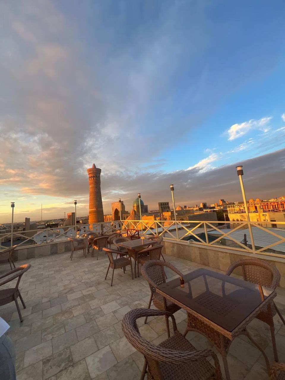Poyi Kalon Teracce Hotel حلال Buchara Exterior foto